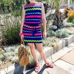1960’s Bright Knit Shift Dress